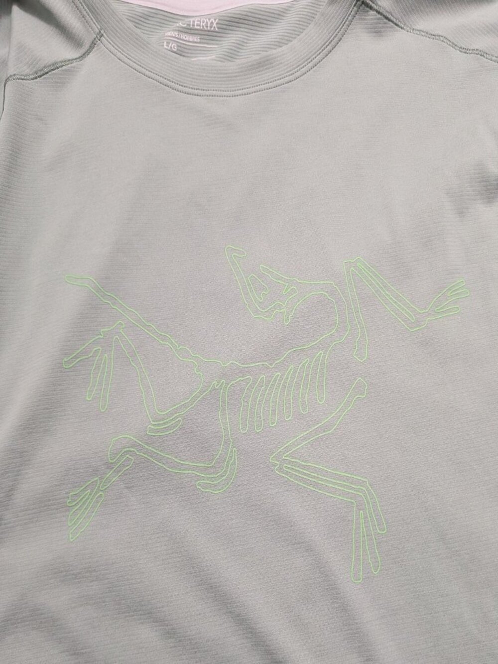 Arc'teryx Cormac Logo Shirt SS in Light Green - Picture 2 of 4